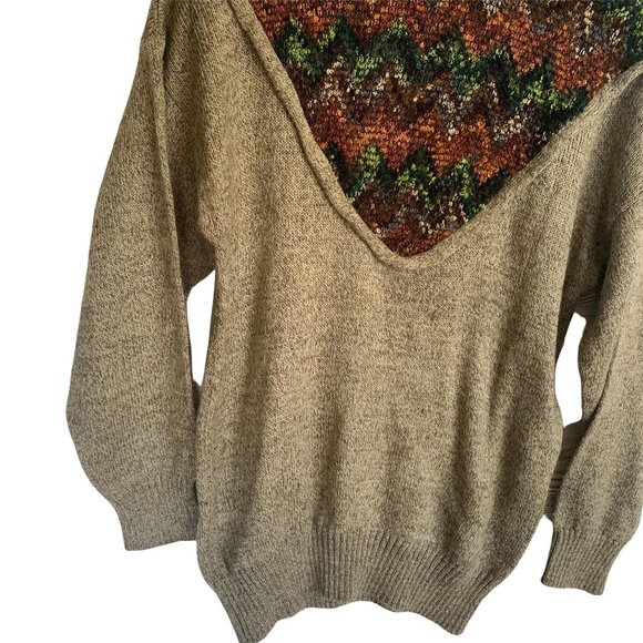 Vintage Retro Grunge Maurada Wool Turtleneck Sweater M - Picture 7 of 7